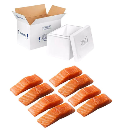 ⭐Premium Sashimi‑Grade Ora King Salmon 8×8oz, High‑Protein Frozen Seafood