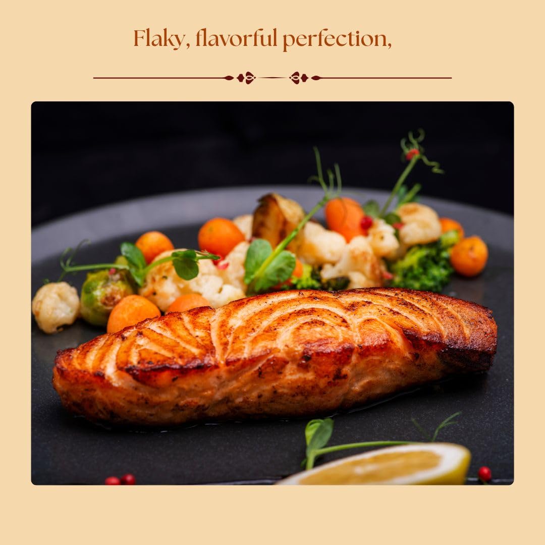 ⭐Premium Sashimi‑Grade Ora King Salmon 8×8oz, High‑Protein Frozen Seafood