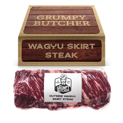 🔥Premium Wagyu Skirt Steak, 1.5‑lb Single Pack, Thin‑Cut Outside Skirt Beef