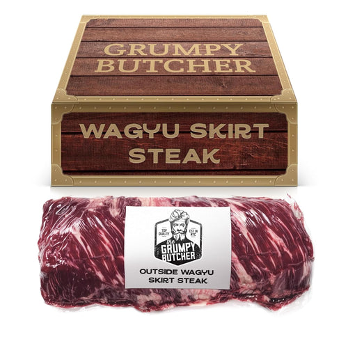 🔥Premium Wagyu Skirt Steak, 1.5‑lb Single Pack, Thin‑Cut Outside Skirt Beef