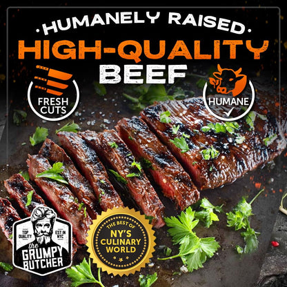 🔥Premium Wagyu Skirt Steak, 1.5‑lb Single Pack, Thin‑Cut Outside Skirt Beef