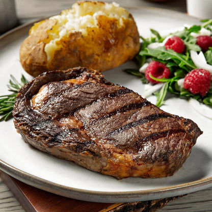✨Black Angus Boneless Ribeye Steaks, 16‑Pack 9oz Steaks, 9 Lbs Total Premium Beef