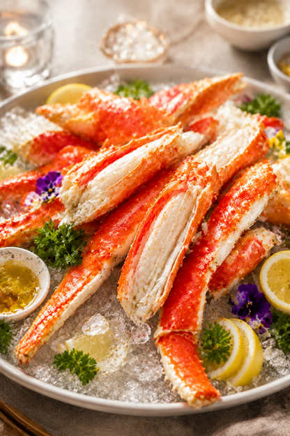 🦀 HUGE King Crab Legs Are Here! 🔥 Sweet Tender Meat + 2X Seafood Deal Starting at $39.99